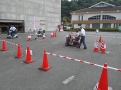 電動車いす教室　2024年9月25日 西予市三瓶文化会館